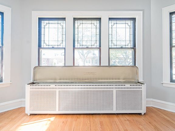 Original built-in-Chicago radiator covers