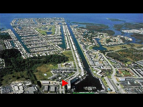 Aerial view of Gulf Harbors