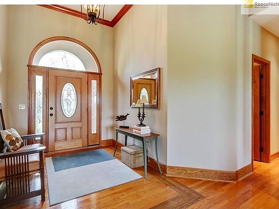 Tall ceilings throughout most of main level.