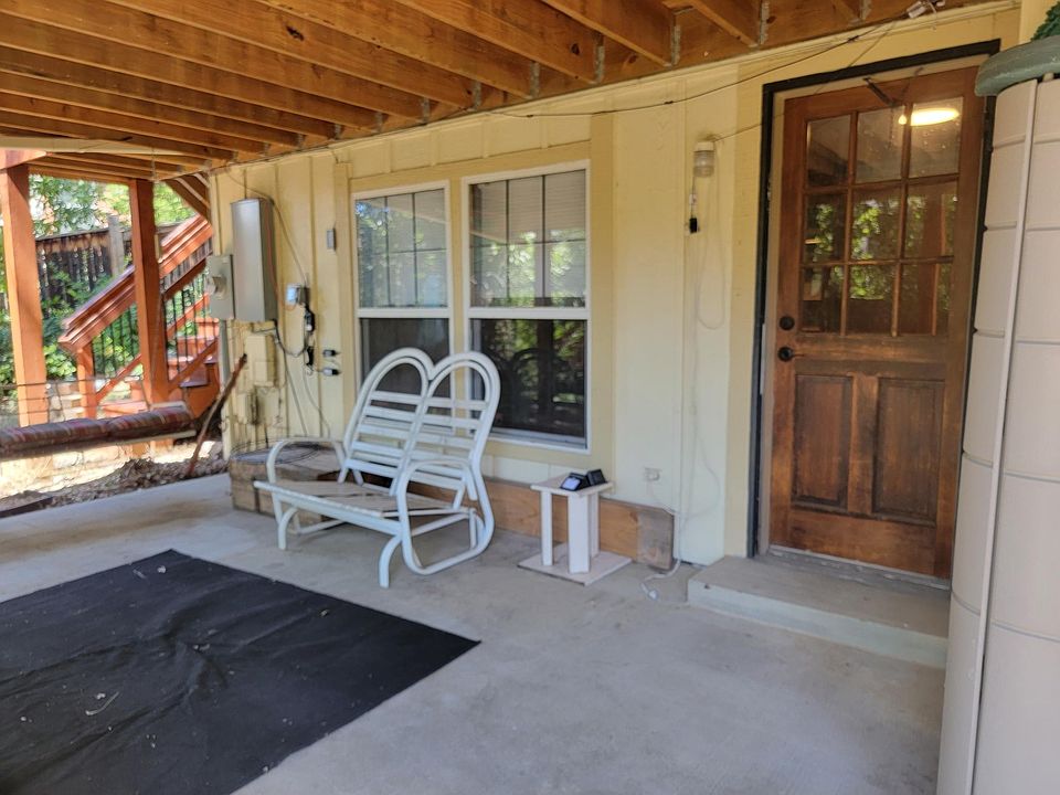 Entrance to unit