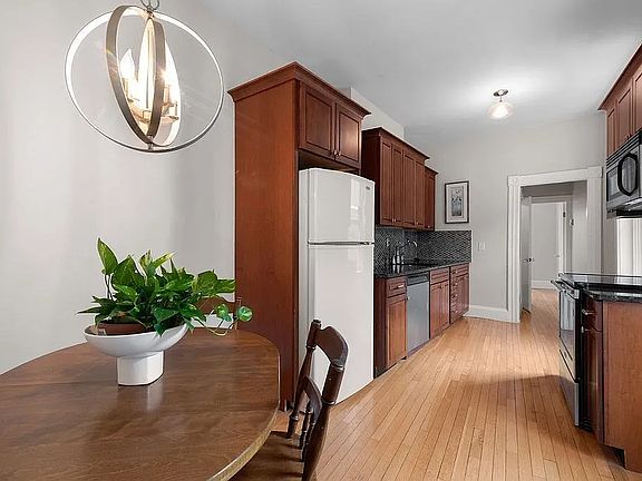 Kitchen with living - dining space