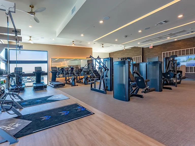 Fitness Center with State-of-the-Art Equipment