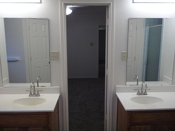 Master bath double vanities, soaker tub, shower and double c