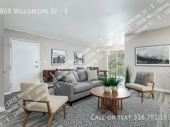 1808 Willow, 1808 Willomore St APT E, Greensboro, NC 27406