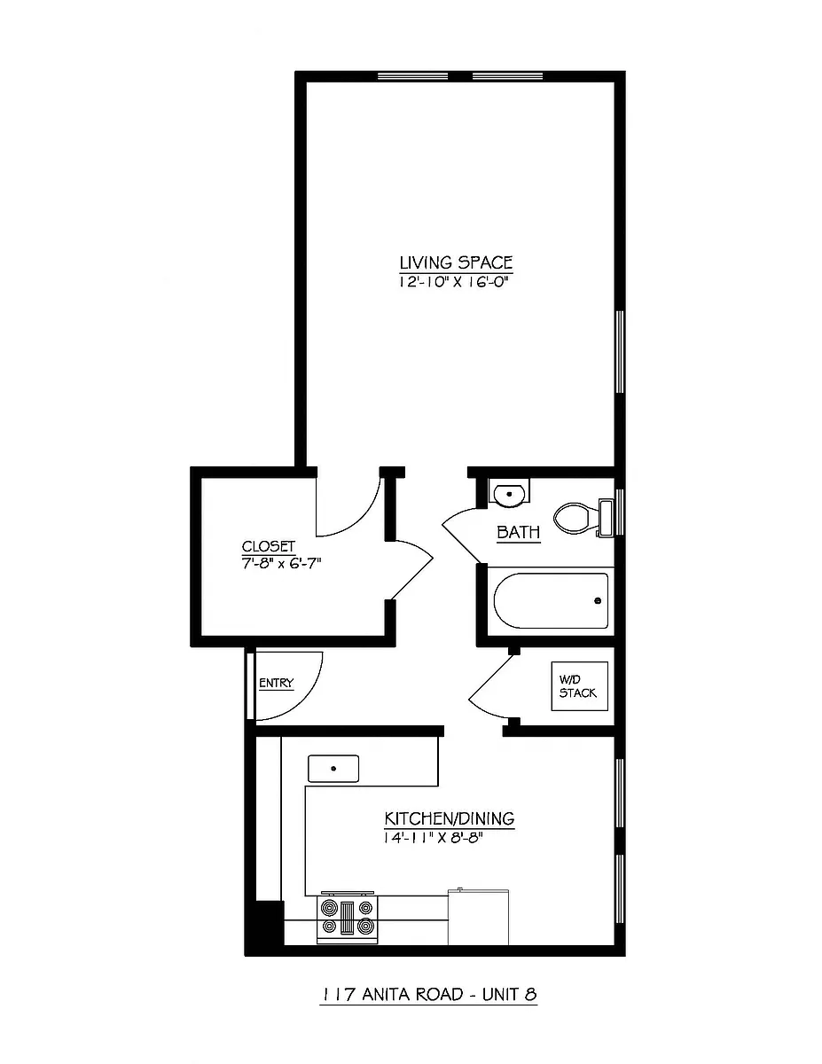 Floor plan Studio