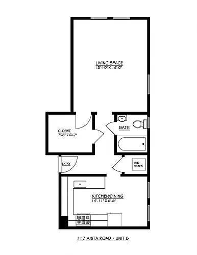 Floor plan Studio