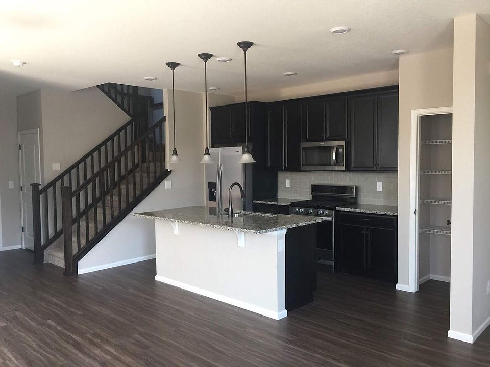 Open space living room / kitchen area