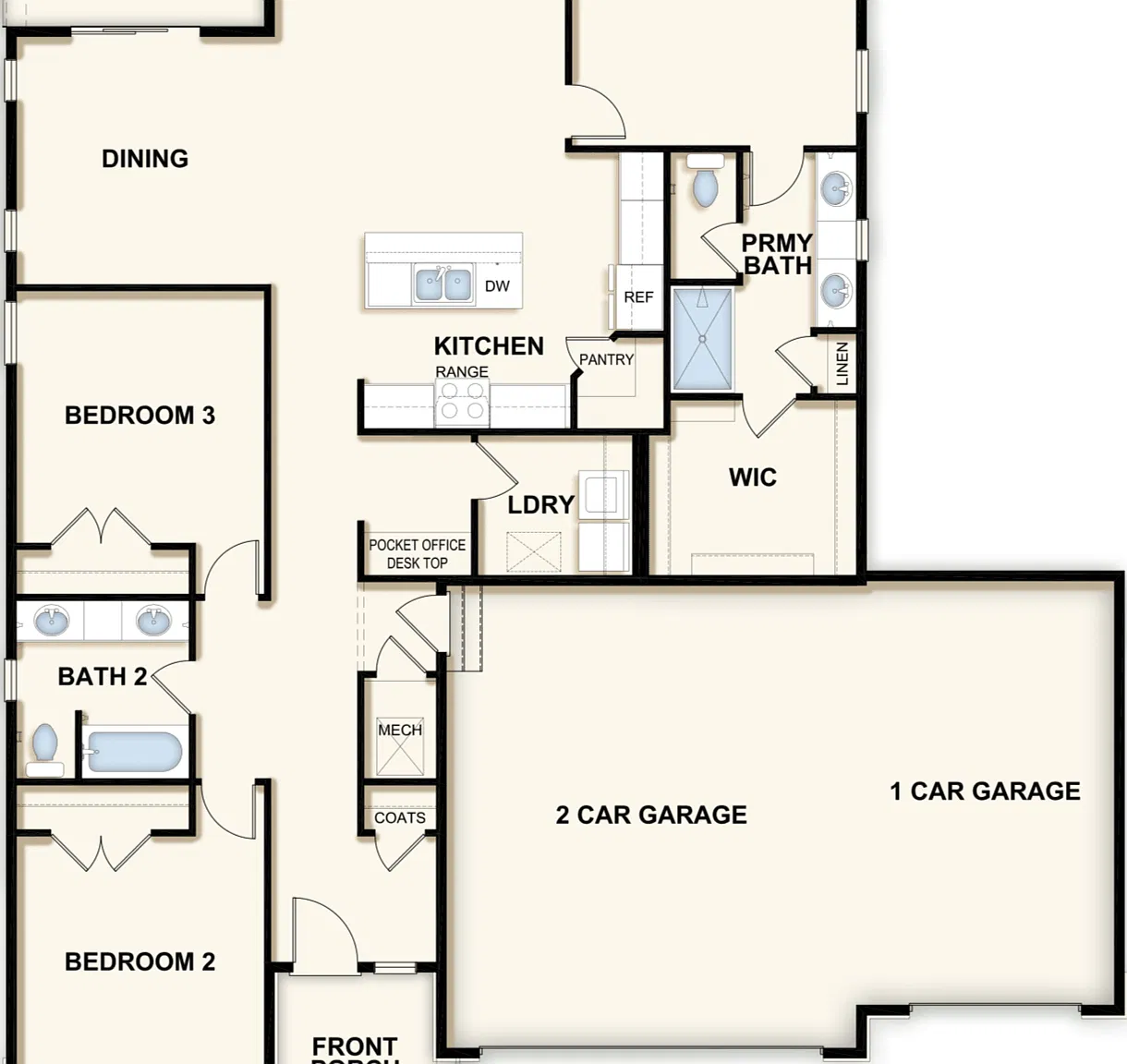 3 bed, 2.0 bath, 1762 sqft, $2,645 — Photo 2