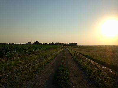 1/4 mile driveway