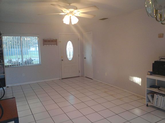 Living room and front door