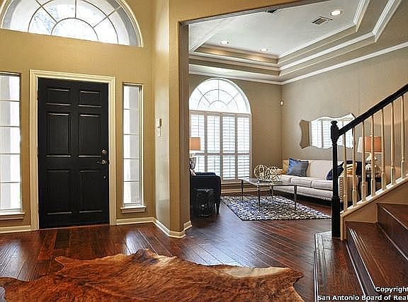Front entry & formal living