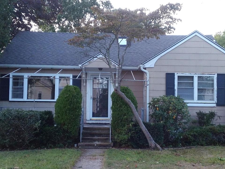 Exterior view, prepped and awaiting new paint job.