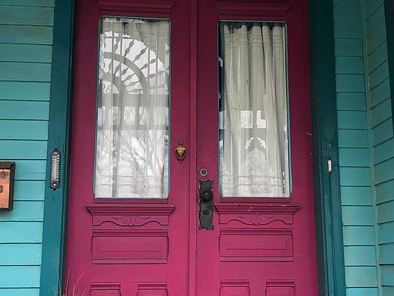 A double door entrance welcomes you