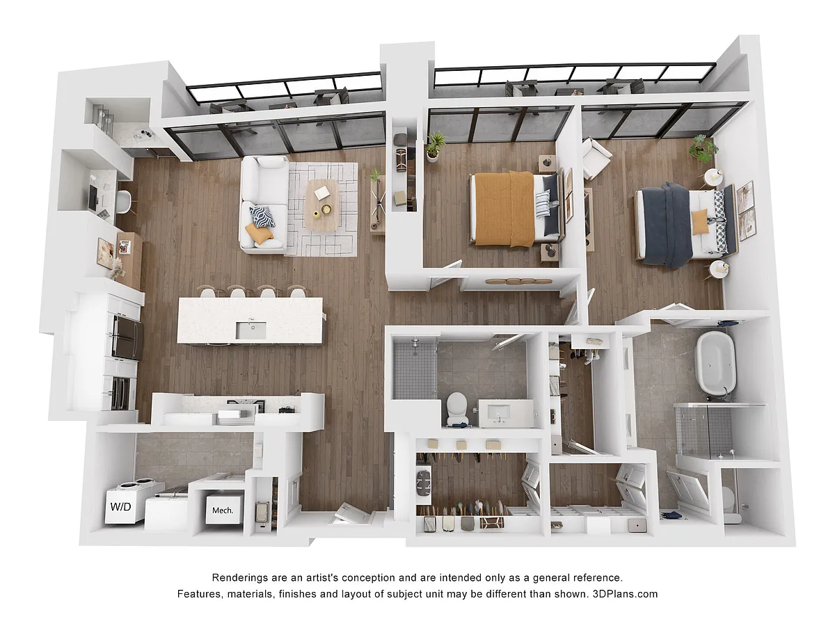 Floor plan B7