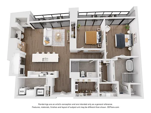 Floor plan B7