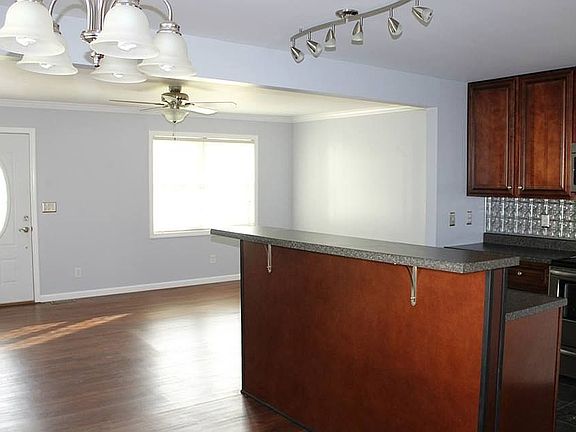 living room from kitchen