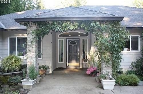front of home