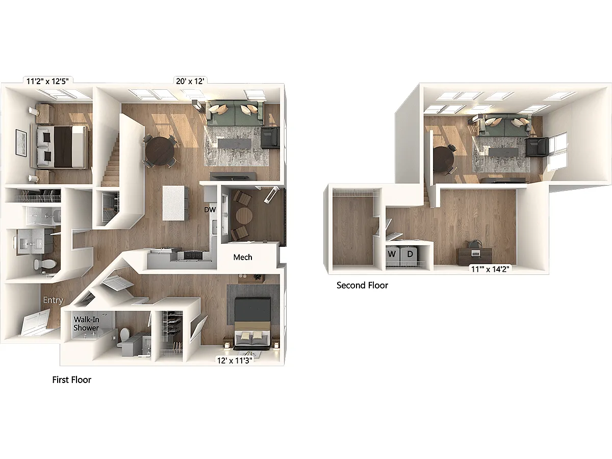 Floor plan BM14L-1483sf