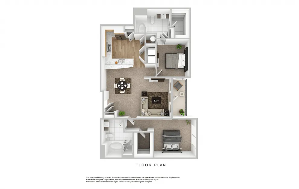 Floor plan B3