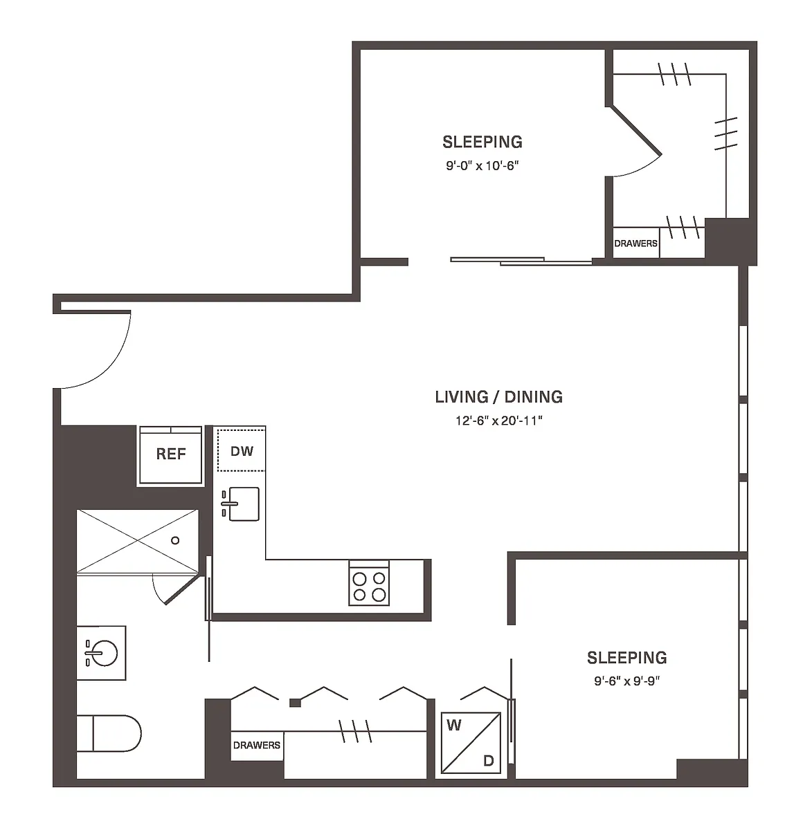 Floor plan L7A
