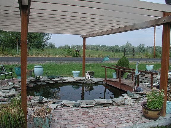 POND WITH WATER FALL