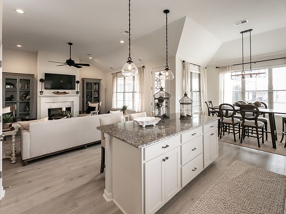 Kitchen into great room