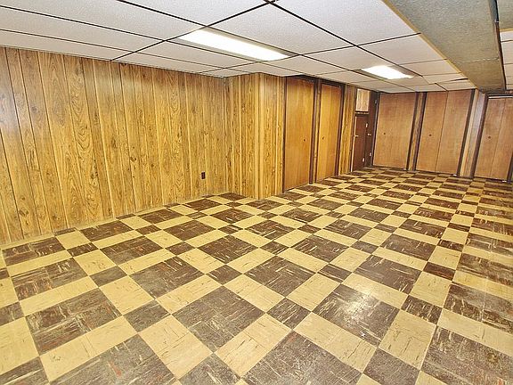 Furnished part of basement