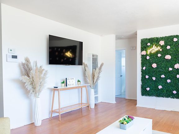 55-inch TV with cable