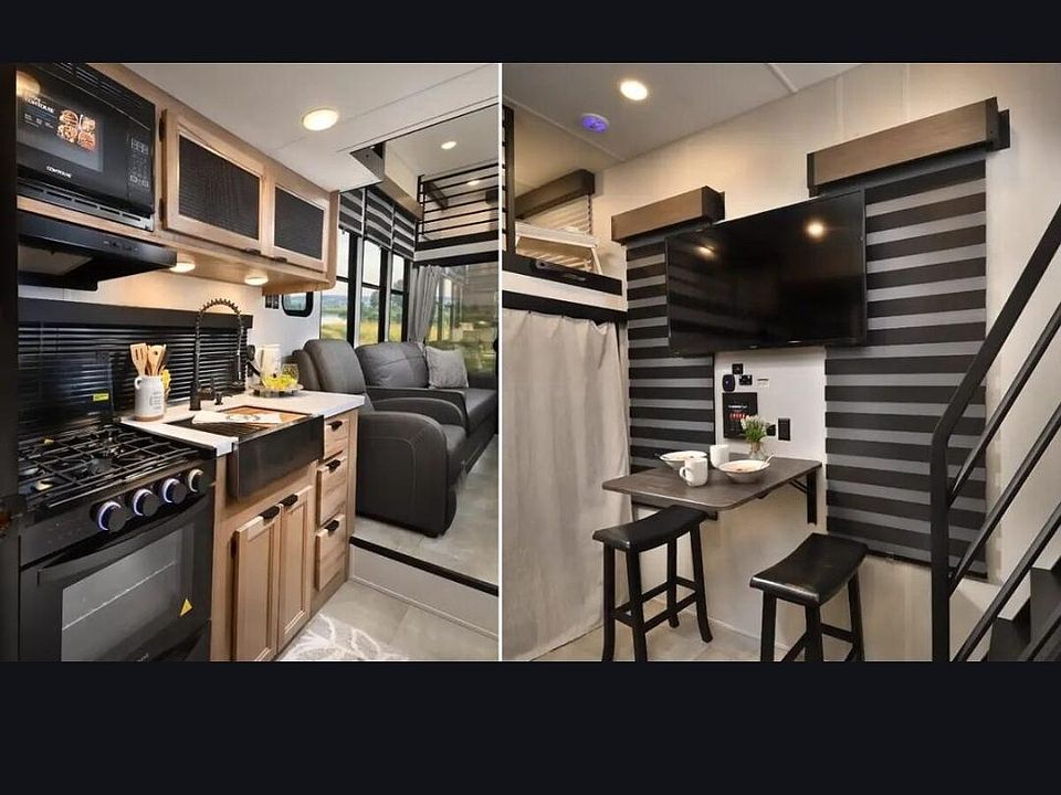 Kitchen and dining area