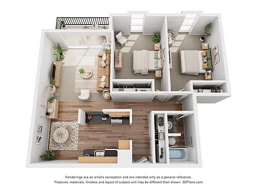 Floor plan 2x1 AL