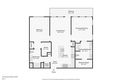 Floor plan B1