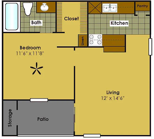 Floor plan A1