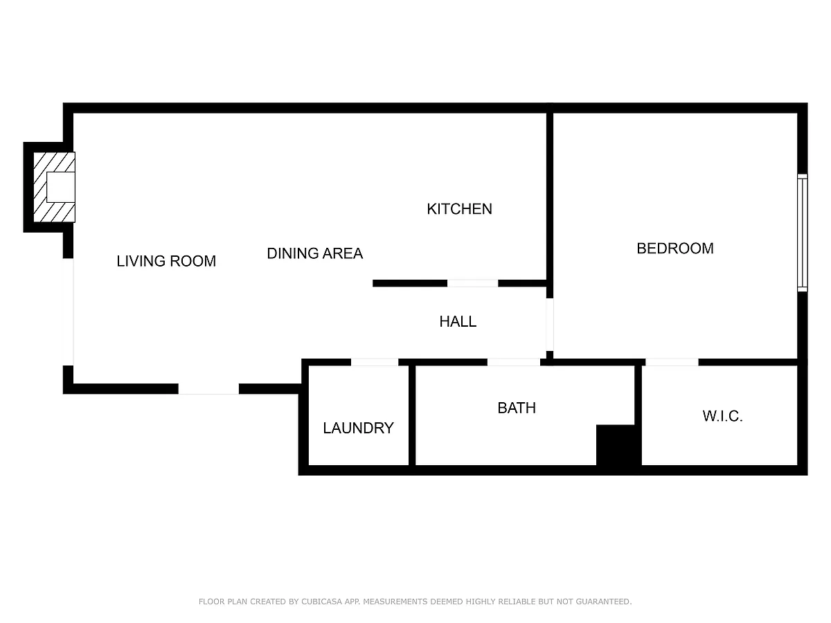 Floor plan 1X1 - A2