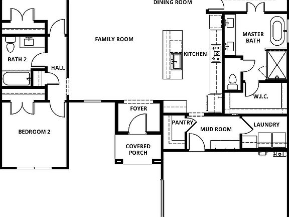 Floor plan layout of the Belzer plan.