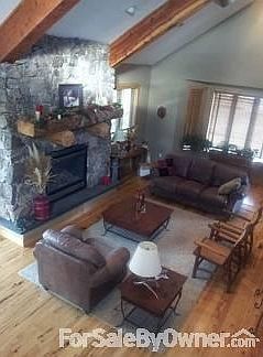 Living Room with Fireplace