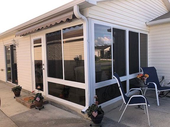 Glass enclosed with heat/AC