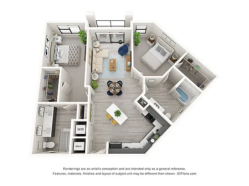 Floor plan B1