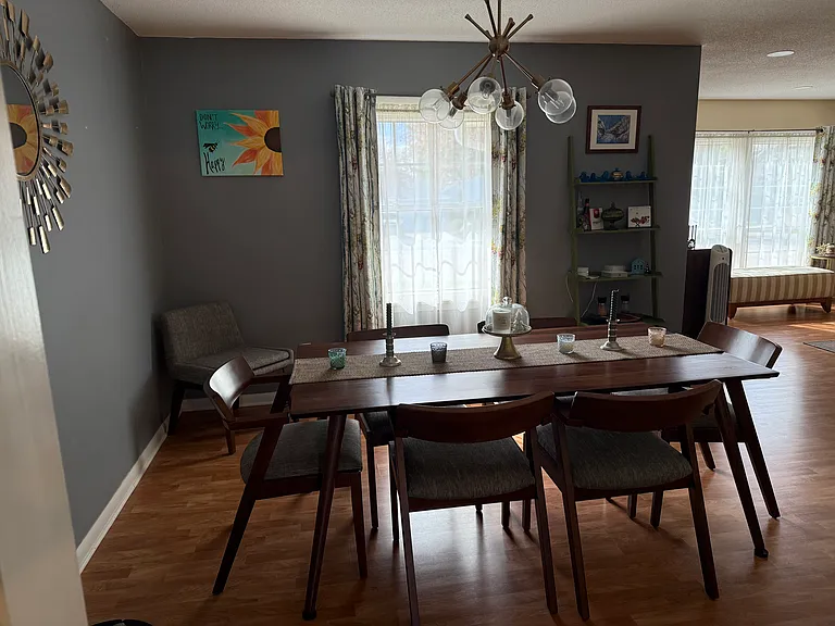 Formal dining area