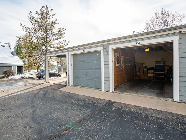 garage with lofts