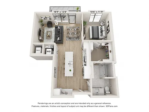 Floor plan The Azure