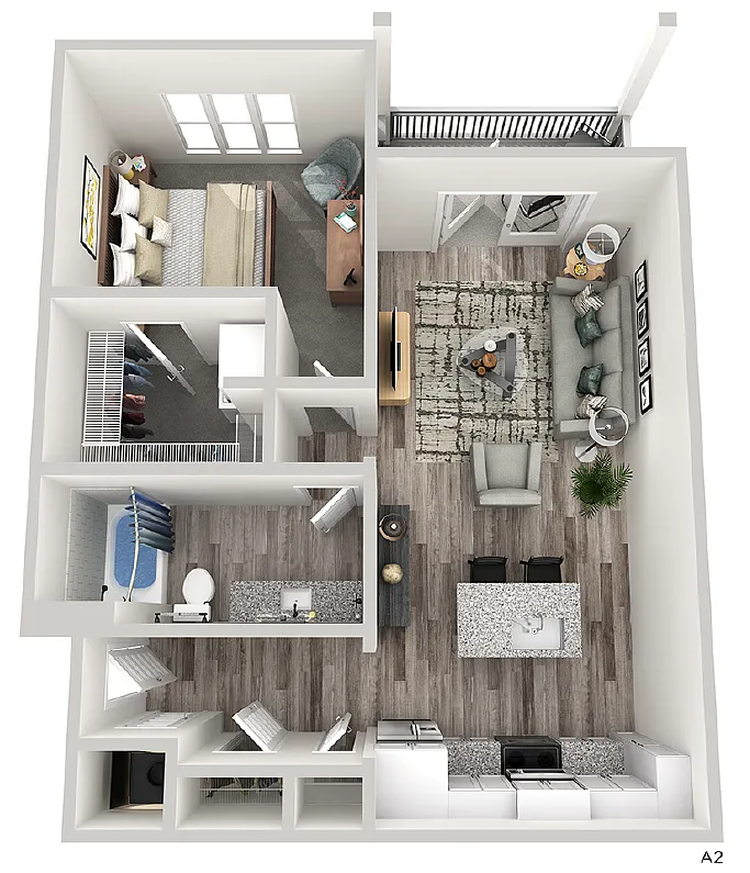 Floor plan A1F