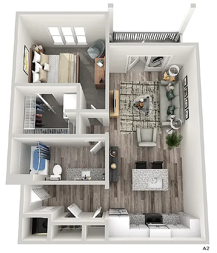 Floor plan A1F