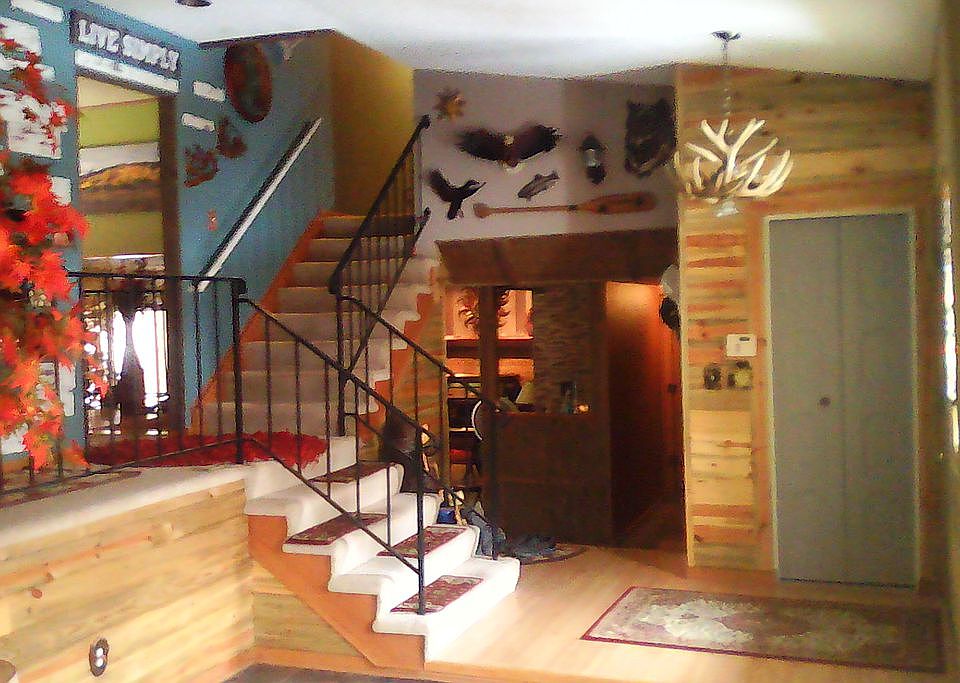 living room and entrance