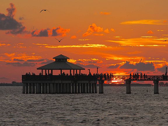 Sunset at the Pier