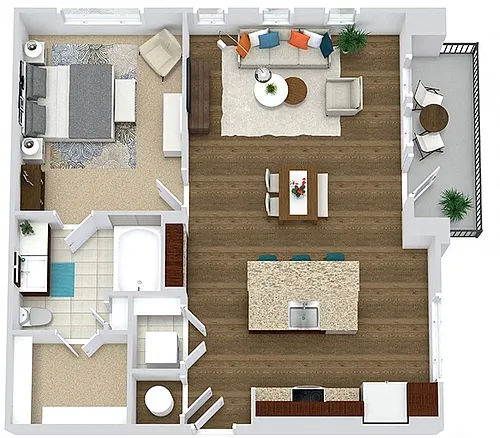 Floor plan Dorsett