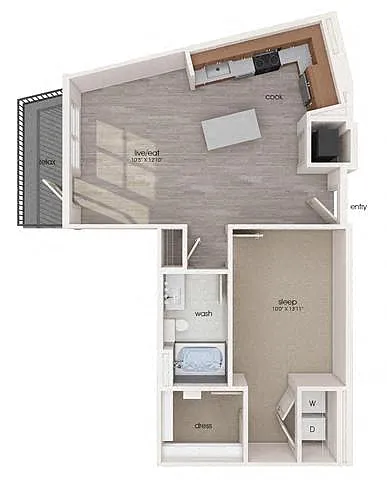 Floor plan A07