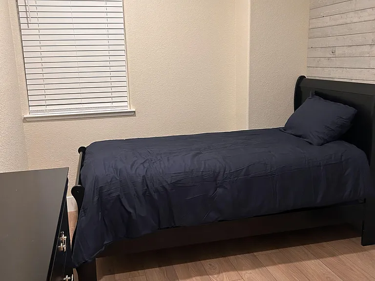 Twin Bed with Dresser, Desk and Cha