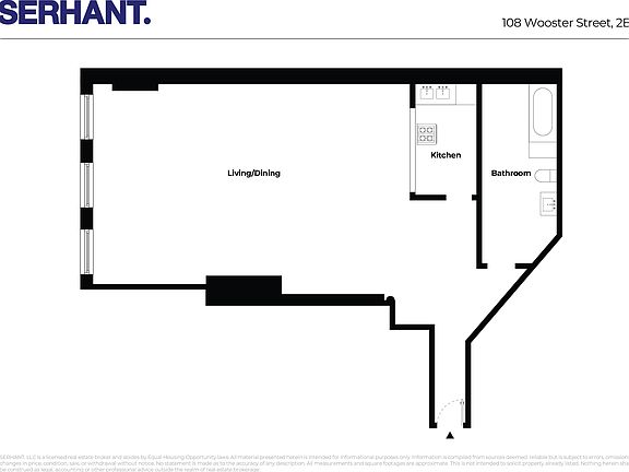 2nd image of 108 Wooster St APT 2B