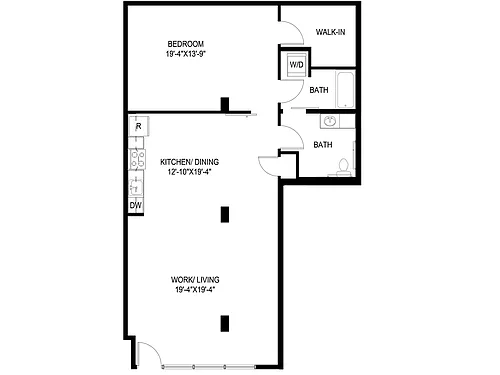 Floor plan A20