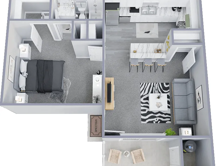 Villa Floorplan Diagram